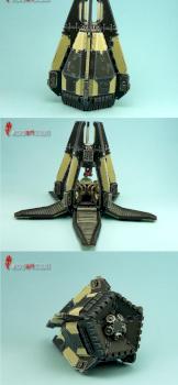 Space Marine Drop Pod by techanu