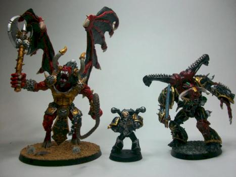 Bloodthirster Chaos Daemons, Chaos Space Marines, Khorne, Warhammer 40,000 by joanel