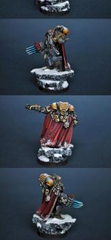Space Wolf Rune Priest with Plasma Pistol and Lightning Claw by BloodyBeast.com