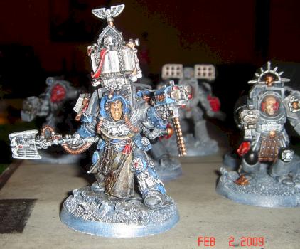 Space Marine Terminator Librarian by bjfrostburn