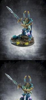 Tzeentch sorcerer by WhiteRavenFactory