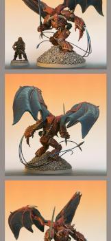 Daemon Prince of Khorne by Jack Bauer