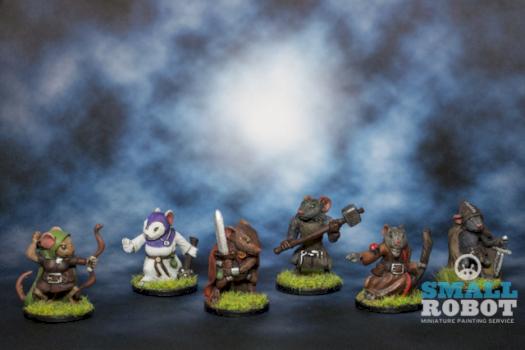 Mice and Mystics Heroes by smallrobot