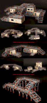 SYSTEMA GAMING SCENERY - BASE-0 - MDF laser cut terrain by SystemaGamingScenery