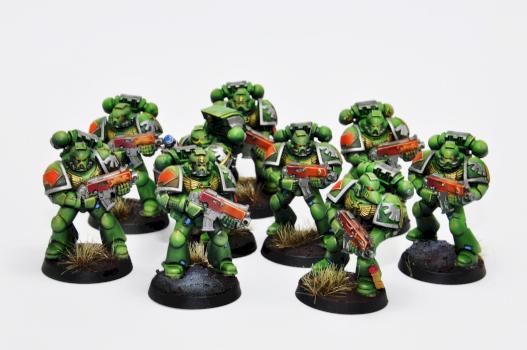 Dark Angels Squad by tattooman