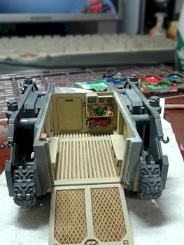 WIP. Rhino interior by Old-Red-Goblin