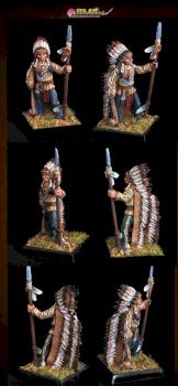 Native American Chieftain by belminiart