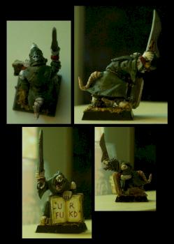 Skaven plague monk by Weaslet