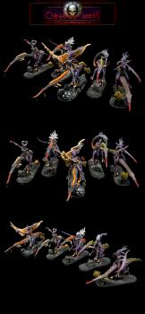 Seekers of Slaanesh by moojo