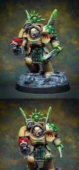 Dark Angels Deathwing Terminator Champion by Rentall
