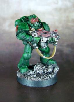 Dark Angel Space Marine by Skutie
