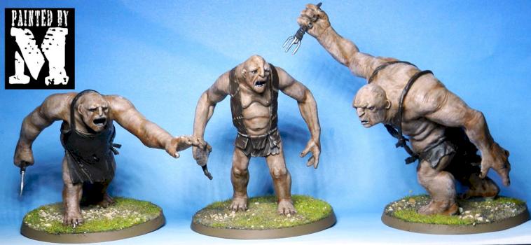 Hobbit Trolls by Emilys Miniatures
