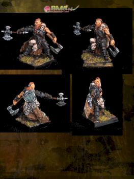 Castrus Vile, Evil Mercenary Warrior by belminiart