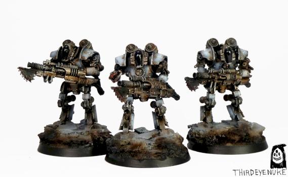 Mechanicum Thallax Cohorts Horus Heresy by ThirdEyeNuke