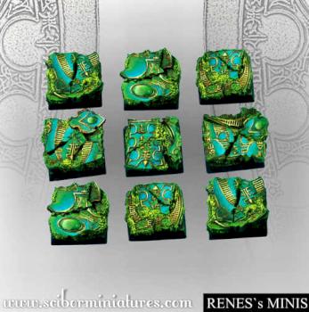 Elven Sky 20mm square bases by rene