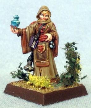 Olivia, Female Cleric by Sigmund