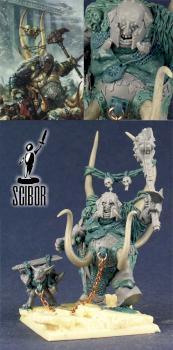 OGRE KINGDOMS Ogre Tyrant - converted by Scibor