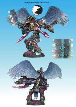 Daemon prince of Slaanesh by Fenris Studio