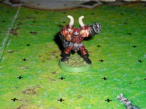 Bloodbowl Chaos warrior by Fabulous Fab
