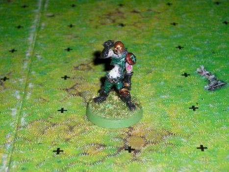 Bloodbowl Nurgle warrior by Fabulous Fab