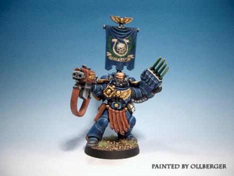Space Marine Veteran Seargent by Ollberger