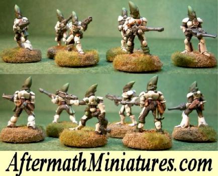 Eldar Gaudian Squad by aftermath