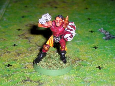 Bloodbowl Human Starplayer by Fabulous Fab
