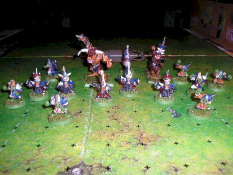 blood bowl chaos Dwarf team by Fabulous Fab