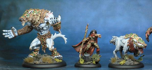 Hordes Circle group - Kaya, Laris and Warpwolves by lono