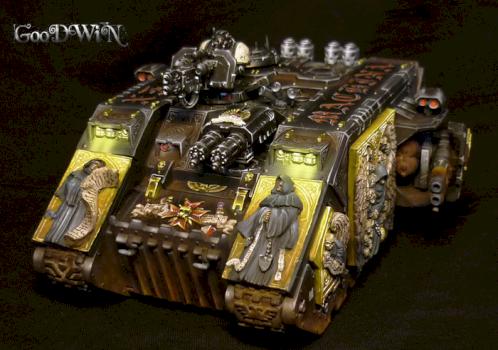 Black Templars Land Raider by lordNicon