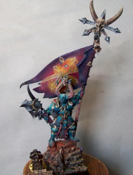 Tzeenth Battle Standard Bearer by Wildjack
