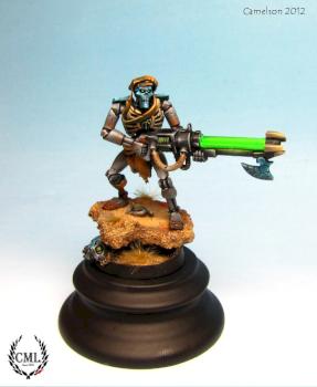 Desert Necron Warrior by camelson