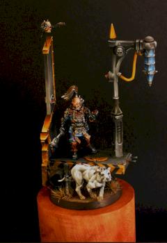 Imperial Enforcer with Cyber Mastiff by samson