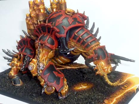 Chaos dwarf K'daai Destroyer by Papy_truc