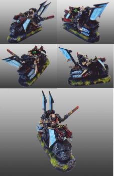 Ravenwing biker Sergeant by Noxred