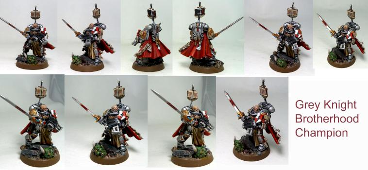 Grey knight brotherhood champion conversion by Nicks