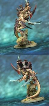 Tyranid Swarm Lord by Myummum