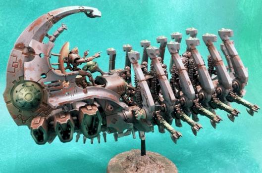40k Necron Barge by PaintingBrah