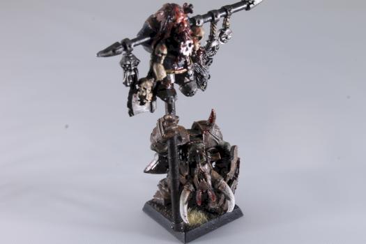 Black Orc Battle Standard Bearer by Kansberg