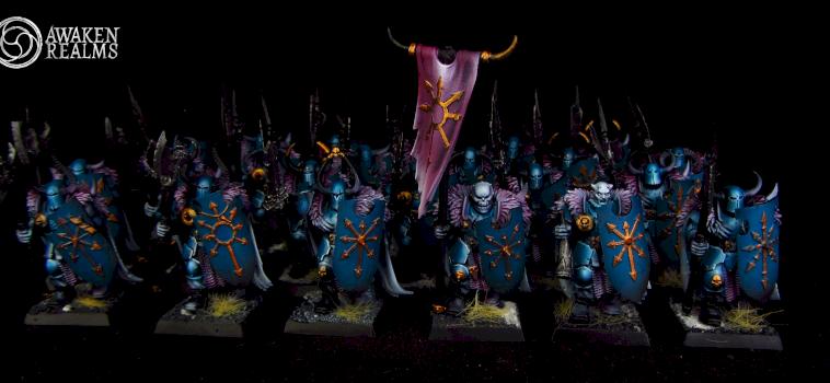Warriors of Chaos Tzeentch Warriors by Awaken Realms