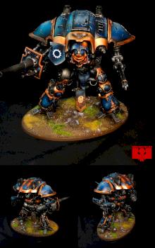 Warhammer 40k Imperial Knight Paladin by Wargame Art