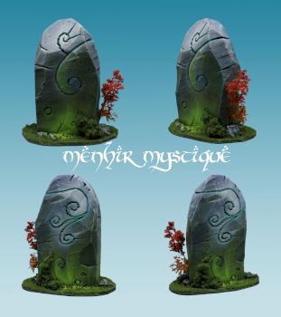 Mystical menhir by Minicrômm