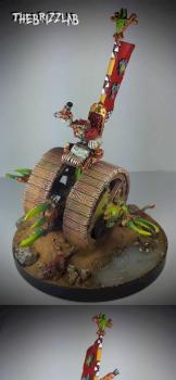 Skaven Doomwheel Diorama by thebrizzlab