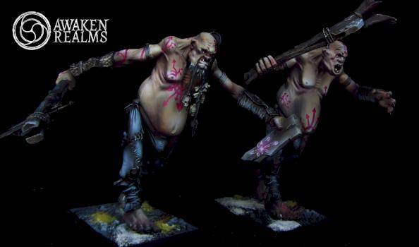 Warriors of Chaos Slaanesh Giants by Awaken Realms