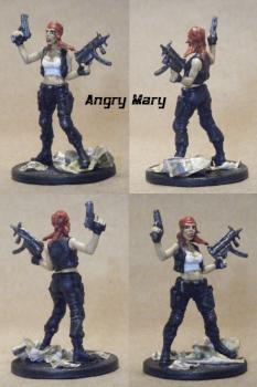 Angry Mary by Entiago