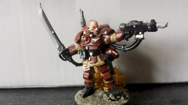 Kasrkin Seargant by Fabse