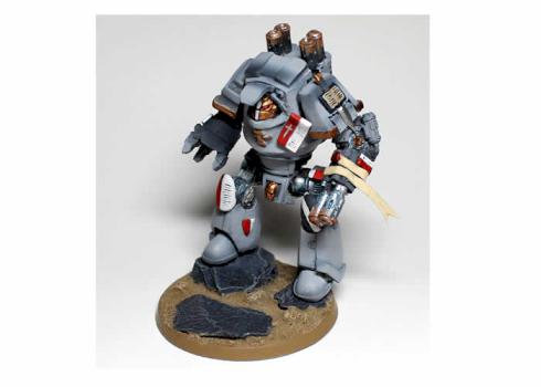 Converted forge world contemptor by warcry studio