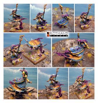 Tzeenth lord on disc by Rothand Studio
