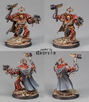 Blood Angels Terminator Sgt. Karlaen by Grimvar
