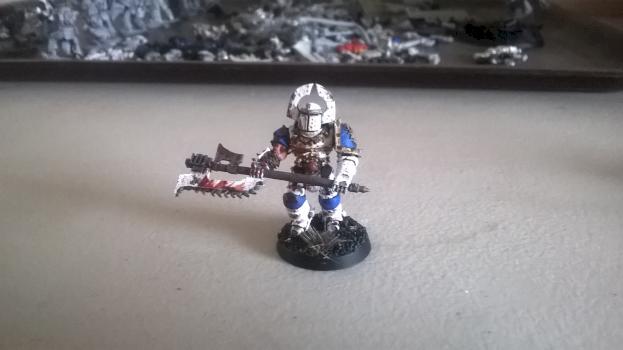 vander of the 1st assult company. rampager units. pre heresy world eaters by 13th drop commission
